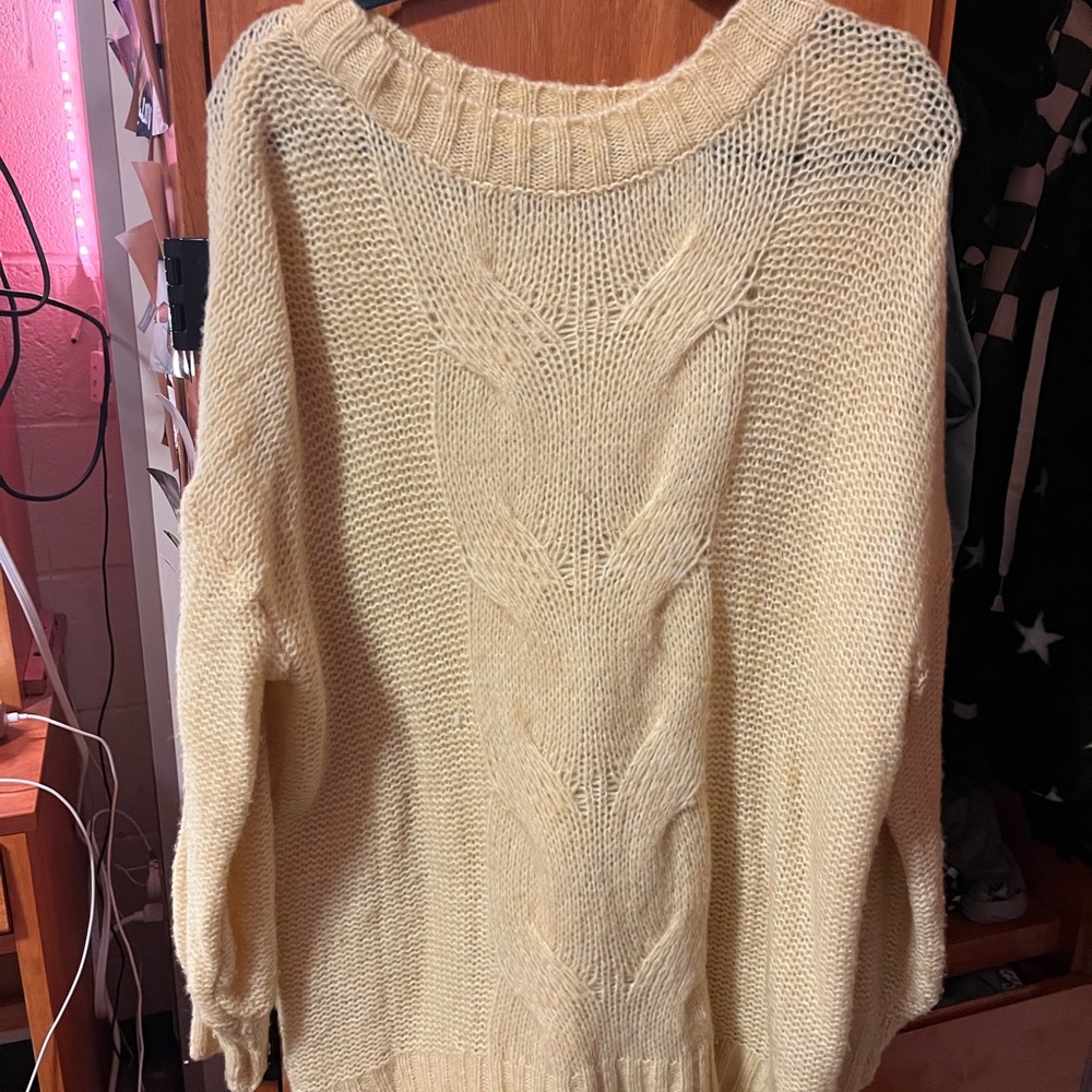 Oversized Sweater Dress